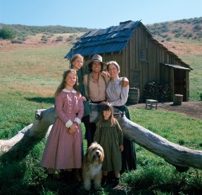 The cast of the television series <i>Little House on the Prairie</i>, 1970s